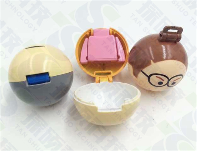 塑膠卡通人物造型U盤 3D立體百變折疊機械人U盤定制廠家  塑膠卡通禮品U盤定制廠家